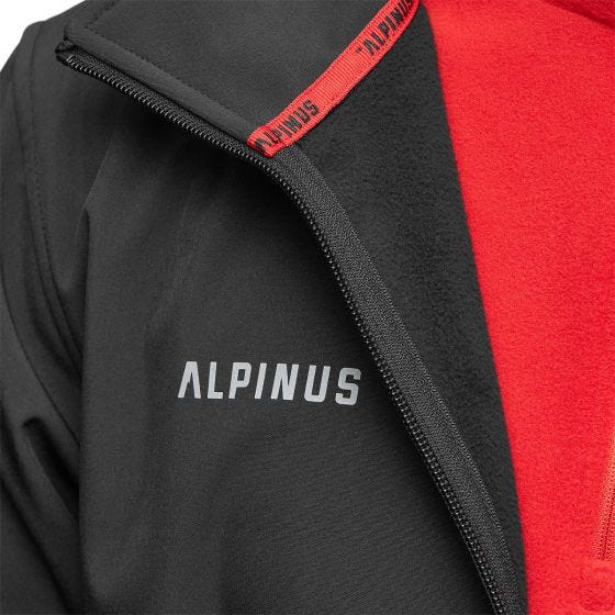 Alpinus Giacca softshell City uomo Stenshuvud - Nero