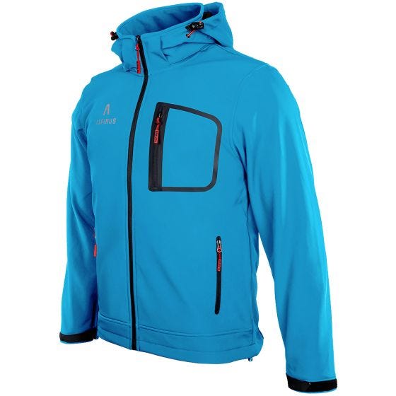 Alpinus Giacca softshell City uomo Stenshuvud - blu