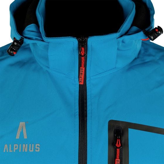 Alpinus Giacca softshell City uomo Stenshuvud - blu
