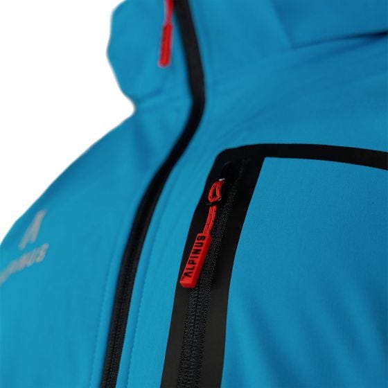 Alpinus Giacca softshell City uomo Stenshuvud - blu