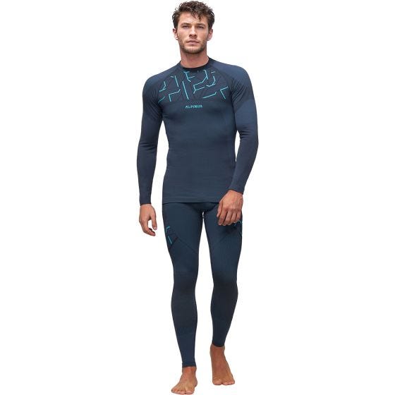 Alpinus Set intimo Outdoor uomo Gausdal - Graphite Blue