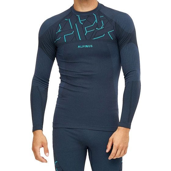 Alpinus Set intimo Outdoor uomo Gausdal - Graphite Blue