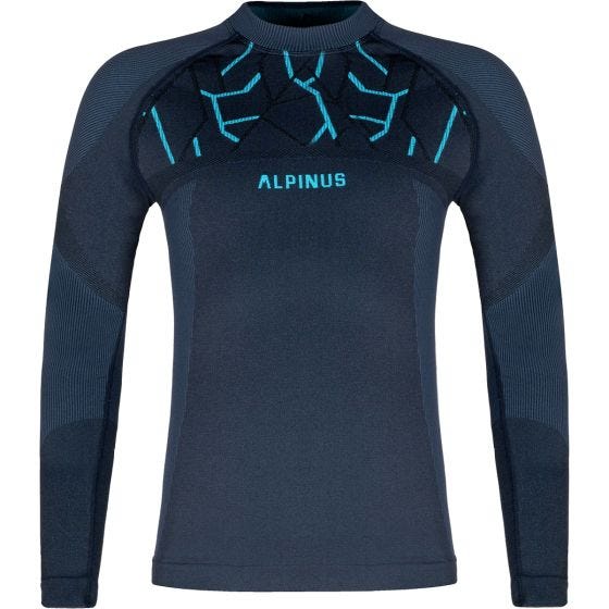 Alpinus Canottiera a maniche lunghe Outdoor uomo Gausdal - Graphite Blue