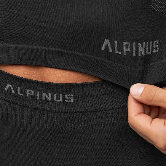 Alpinus Set intimo Outdoor uomo IDRE - Nero
