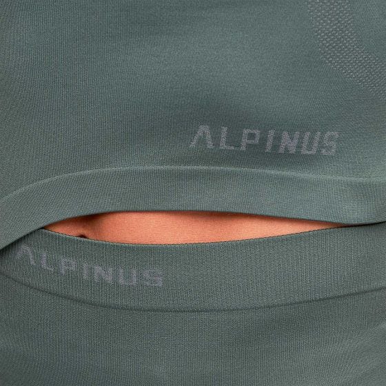 Alpinus Set intimo Outdoor uomo IDRE - verde