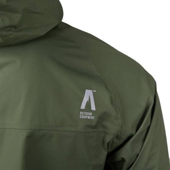 Alpinus Giacca rigida Carniche 15K Tactical uomo - verde