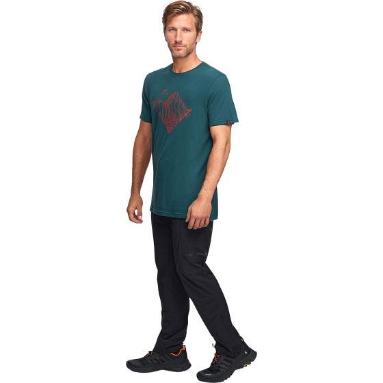 Alpinus T-shirt Tactical Skilbrum - verde