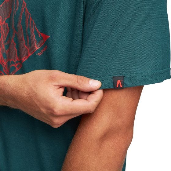 Alpinus T-shirt Tactical Skilbrum - verde