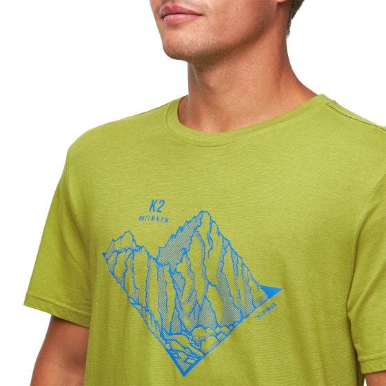 Alpinus T-shirt Tactical Skilbrum - Oliva