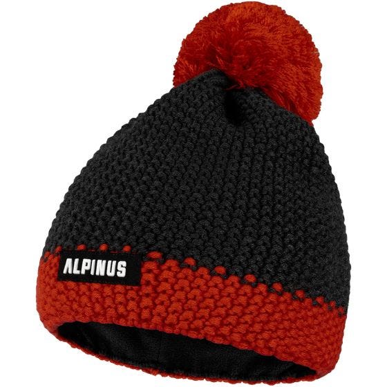 Alpinus Berretto invernale Tactical Mutenia - Black-Red