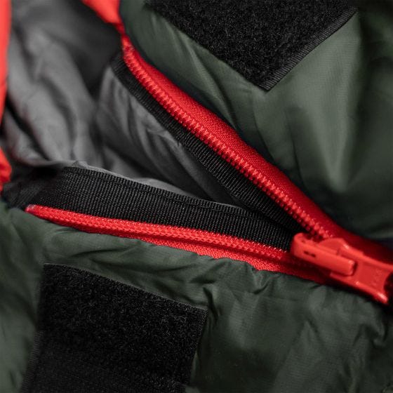 Alpinus Sacco a pelo PrimaLight 1000 (Right) - verde