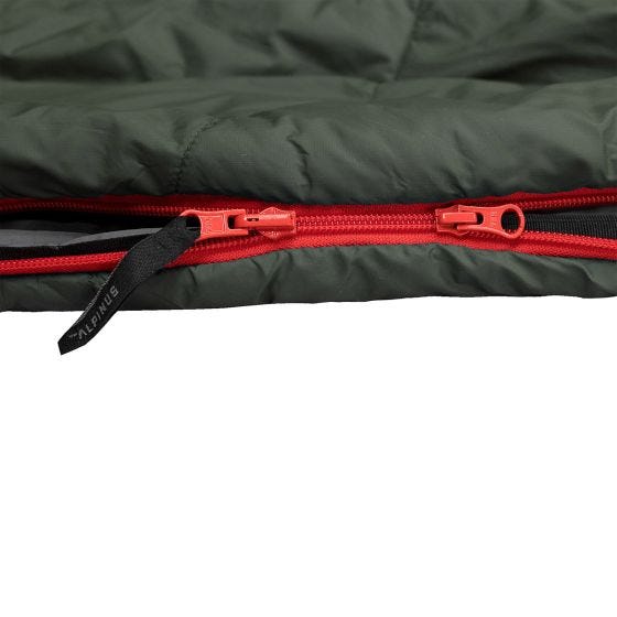 Alpinus Sacco a pelo PrimaLight 1000 (Right) - verde