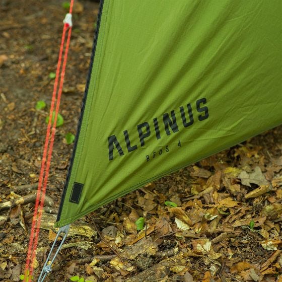 Alpinus Tenda REUS 4 - verde