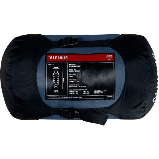 Alpinus Sacco a pelo Ultralight 1000 (Right) - blu