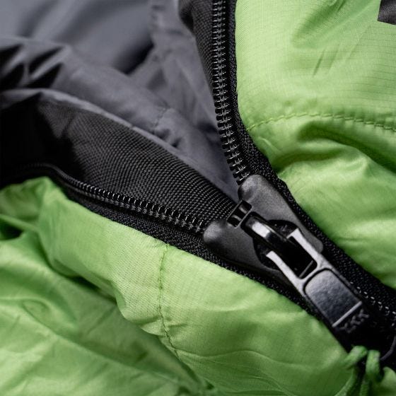 Alpinus Sacco a pelo Ultralight 850 (Left) - verde
