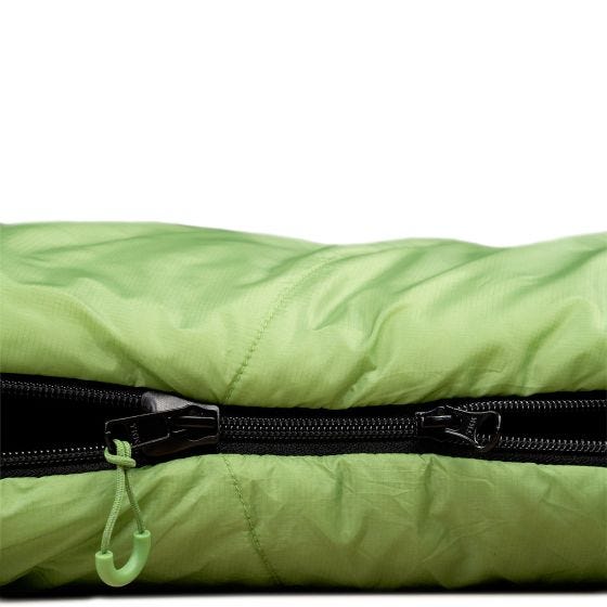 Alpinus Sacco a pelo Ultralight 850 (Left) - verde