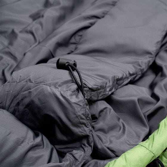 Alpinus Sacco a pelo Ultralight 850 (Left) - verde
