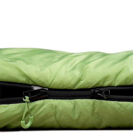 Alpinus Sacco a pelo Ultralight 850 (Right) - verde