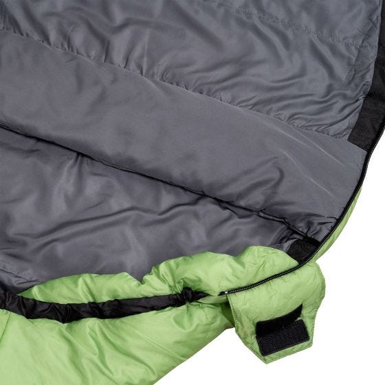 Alpinus Sacco a pelo Ultralight 850 (Right) - verde