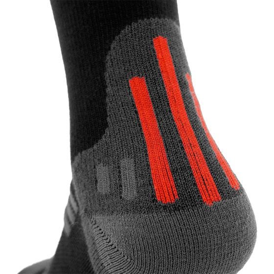 Alpinus Calze da escursionismo Valletto Merino Coolmax - Nero