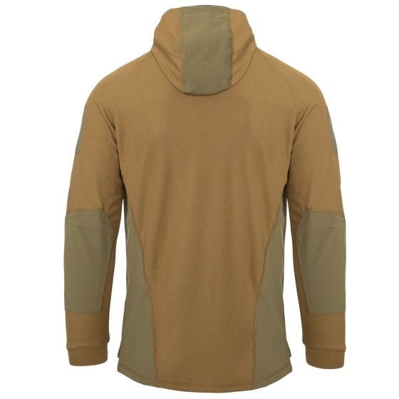 Helikon Felpa con cappuccio Range TopCool - Coyote / Adaptive Green