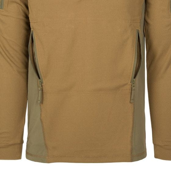 Helikon Felpa con cappuccio Range TopCool - Coyote / Adaptive Green