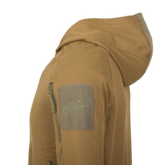 Helikon Felpa con cappuccio Range TopCool - Coyote / Adaptive Green