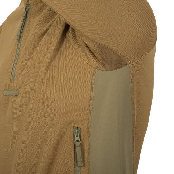 Helikon Felpa con cappuccio Range TopCool - Coyote / Adaptive Green