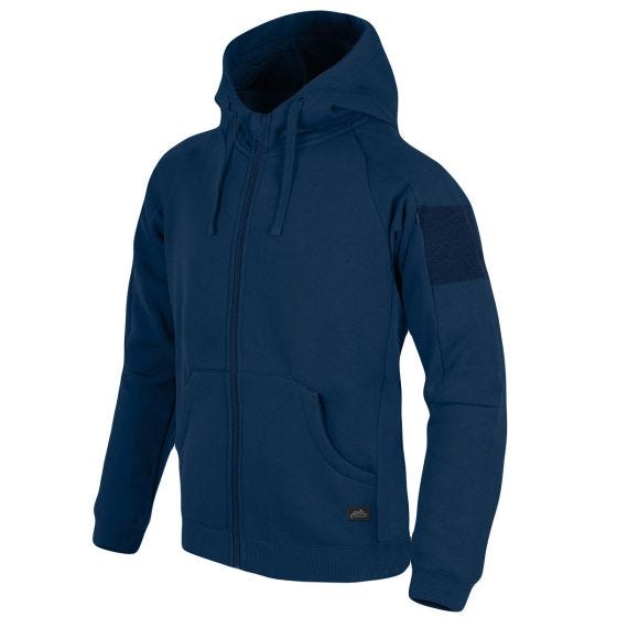 Helikon Felpa con cappuccio con zip Urban Tactical Lite - blu
