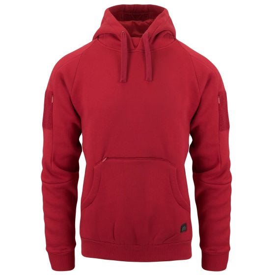 Helikon Felpa con cappuccio Urban Tactical Lite Kangaroo - rosso
