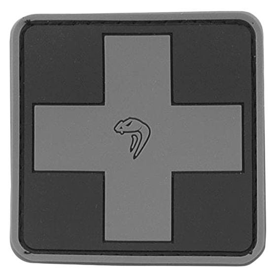 Viper patch paramedica in gomma in nero