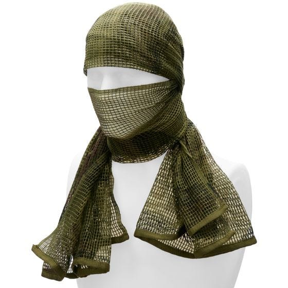 Brandit Sciarpa a rete Commando - Woodland