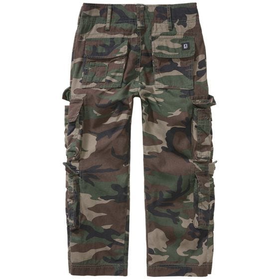 Brandit Pantaloni Bambini Pure - Woodland