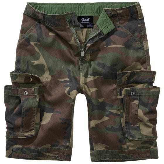 Brandit Pantaloni corti Bambini Urban Legend - Woodland
