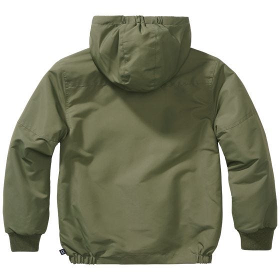 Brandit Giacca Bambini Windbreaker Front Zip - Oliva