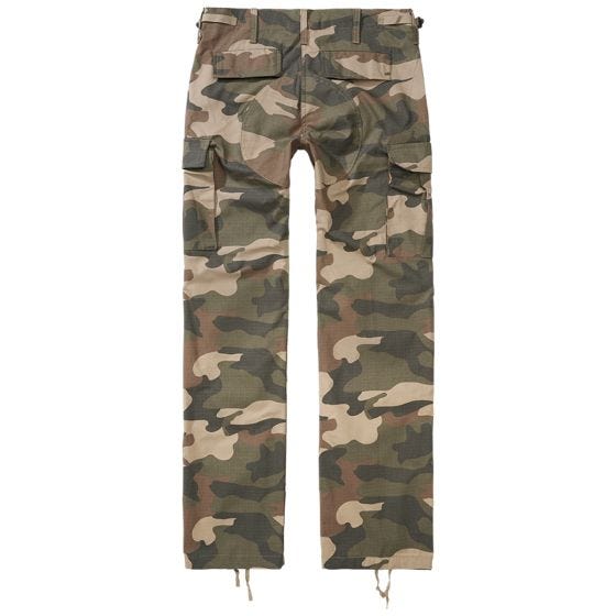 Brandit Pantaloni BDU Ripstop da donna - Light Woodland