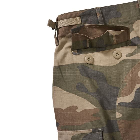 Brandit Pantaloni BDU Ripstop da donna - Light Woodland