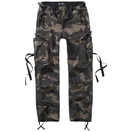 Brandit Pantaloni M-65 da donna - Dark Camo