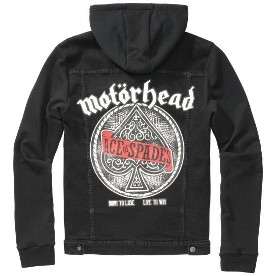 Brandit Giacca di jeans Motörhead Cradock - Nero