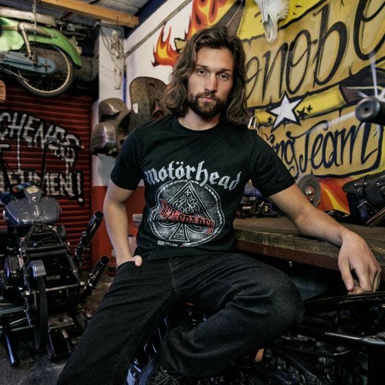 Brandit T-shirt Motörhead Ace of Spade - Nero