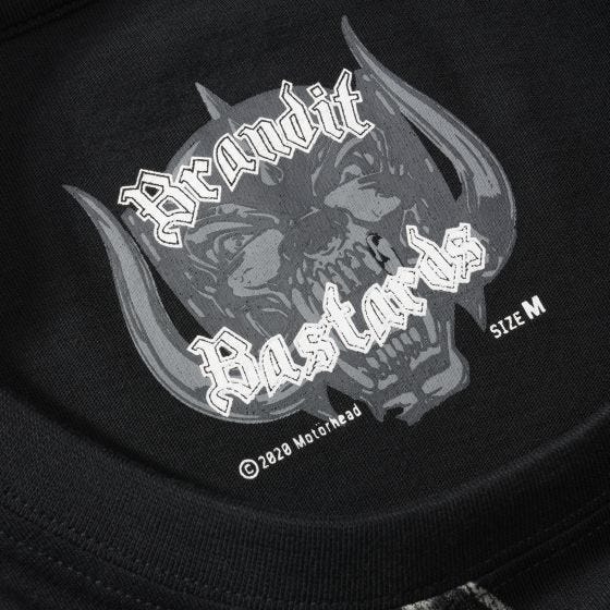 Brandit T-shirt Motörhead Warpig Print - Nero