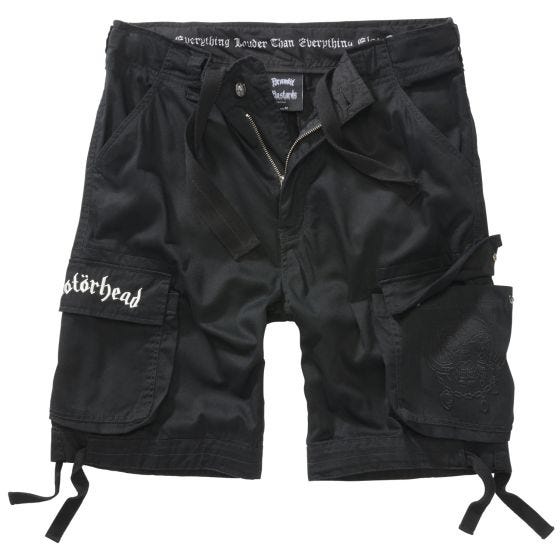 Brandit Pantaloni corti Motörhead Urban Legend - Nero