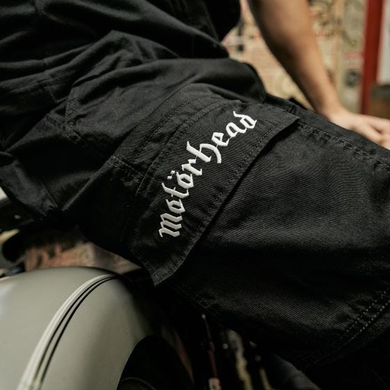 Brandit Pantaloni corti Motörhead Urban Legend - Nero