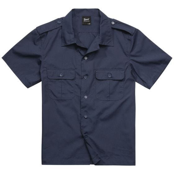 Brandit Camicia a maniche corte US Ripstop - Navy