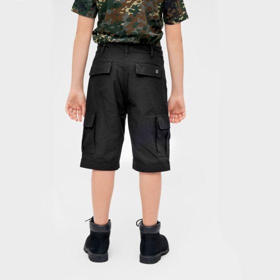Brandit Pantaloni corti Bambini BDU - Nero