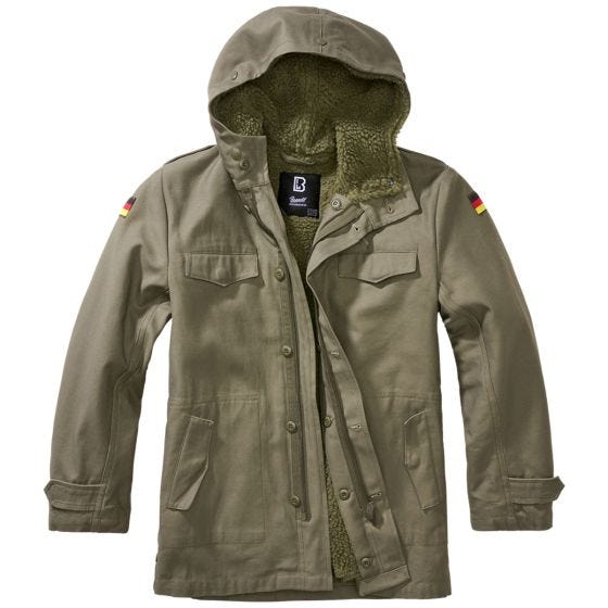 Brandit Parka Bambini BW - Oliva