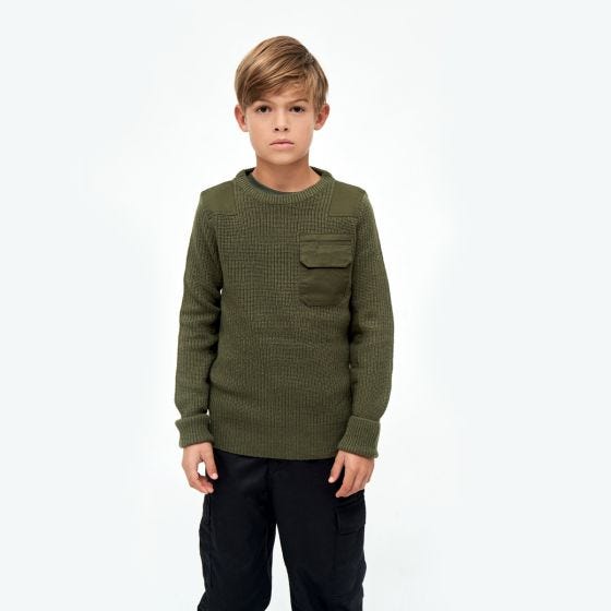 Brandit Maglione Bambini BW - Oliva