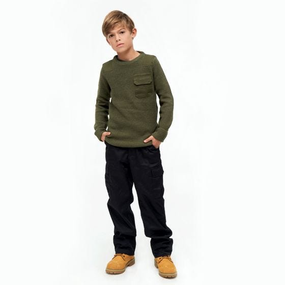 Brandit Maglione Bambini BW - Oliva