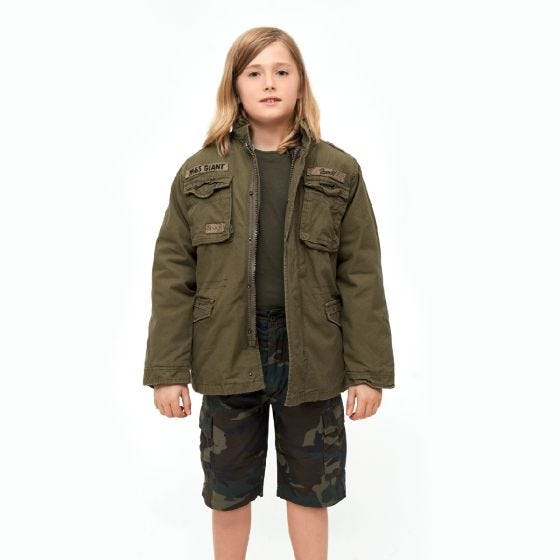 Brandit Giacca Bambini M-65 Giant - Oliva