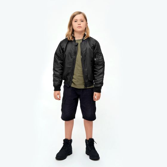 Brandit Giacca Bambini MA1 - Nero
